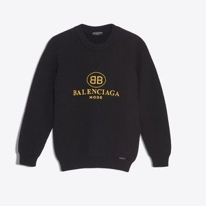 BB Balenciaga Mode Crewneck